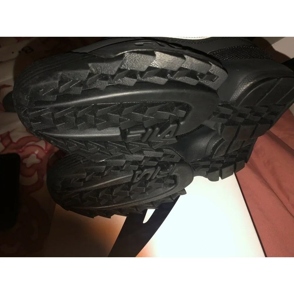 Fila Disruptor II Black Running‎ Sneaker sz 6.5
